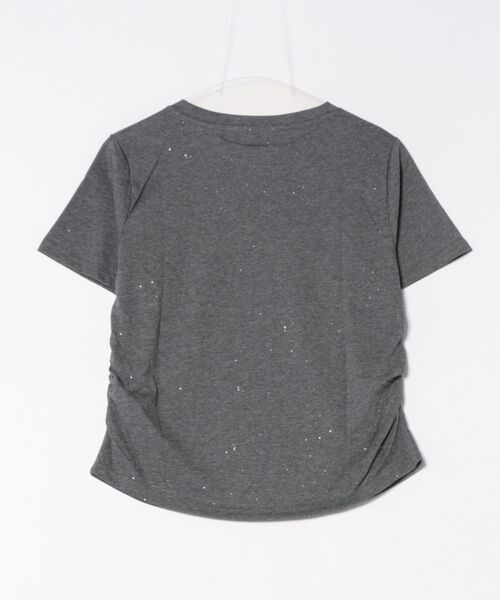 aimoha(アイモハ)の「VネックチェリーTシャツ(Tシャツ/カットソー・レディース・グレー/ブルー/ホワイト/ライトグリーン/パープル・FREE)」の6枚目の写真