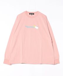 /天竺 プリントロンT