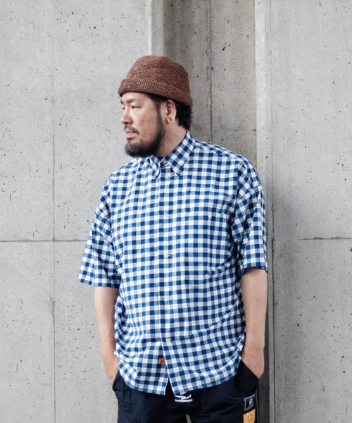 NATAL DESIGN(ネイタルデザイン)の「ARTHUR SHIRTS BD(シャツ/ブラウス・メンズ・ブルー系その他/ブラック系その他・LARGE/SMALL/MEDIUM)」の1枚目の写真