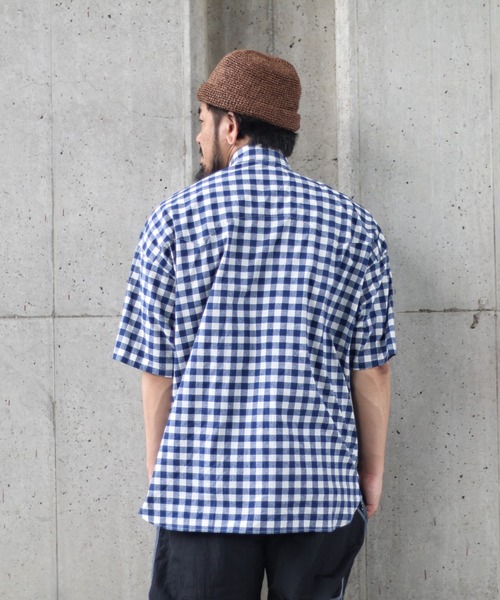 NATAL DESIGN(ネイタルデザイン)の「ARTHUR SHIRTS BD(シャツ/ブラウス・メンズ・ブルー系その他/ブラック系その他・LARGE/SMALL/MEDIUM)」の3枚目の写真