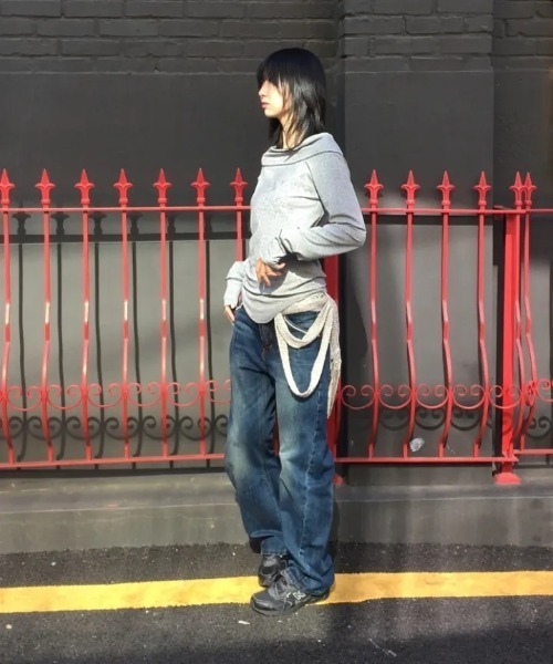 Beaded Waist Denim Pants（デニムパンツ）｜SCULPTOR（スカルプ