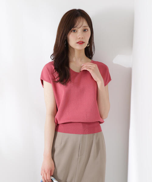 ニット セーター Ｖネック総針ニット / 1215270607 レディース PROPORTION BODY DRESSING ニット セーター Vネック総針ニット