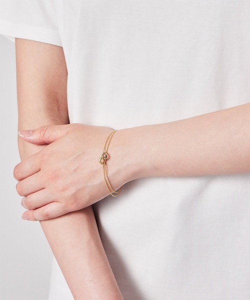 ポールスミス　ブレスレット　リング　レディース オンラインショップ限定】ウィメンズ 'Double Ring Motif