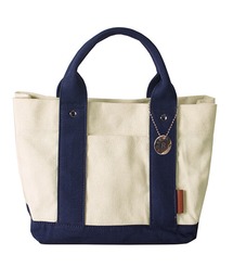 Cinderella（シンデレラ）の「トートバッグ レディース おしゃれ かわいい 小さめ ミニトートバッグ ミニトート バッグ エコバッグ 手提げバッグ サブバッグ バイカラー シンプル 10代 20代 30代 40代 50代（トートバッグ）」