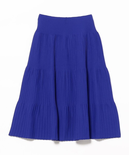 EFFE BEAMS(エッフェビームス)の「タックリブ フレアスカート(スカート・レディース・ブルー/その他・ONE SIZE)」の9枚目の写真