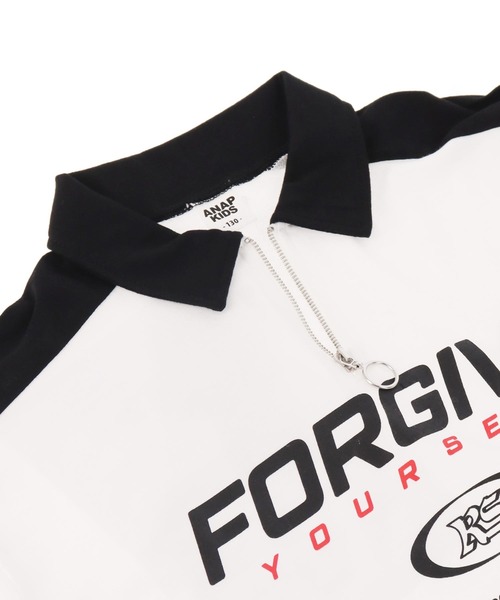 ANAP kids(アナップキッズ)の「エリ付 ゲームシャツ【ジュニアお揃い】(シャツ/ブラウス・キッズ・ネイビー/ホワイト・110cm/120cm/130cm)」の16枚目の写真