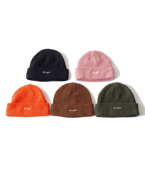 Subciety（サブサエティ）の「Low watch（ニットキャップ/ビーニー・メンズ・キャメル/ピンク/オレンジ/ブラック/オリーブ・FREE）」の8枚目の写真