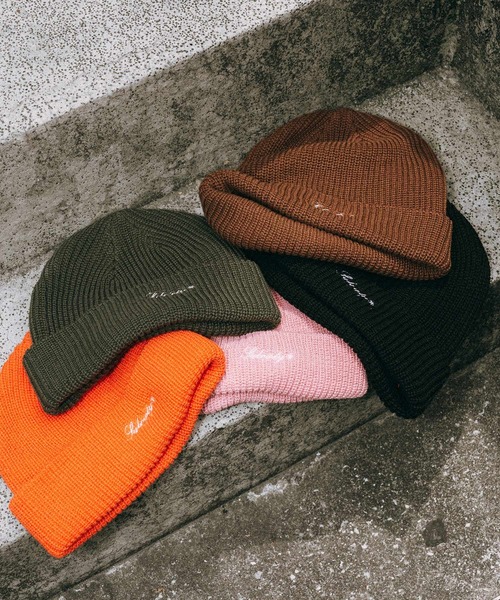 Subciety（サブサエティ）の「Low watch（ニットキャップ/ビーニー・メンズ・キャメル/ピンク/オレンジ/ブラック/オリーブ・FREE）」の10枚目の写真