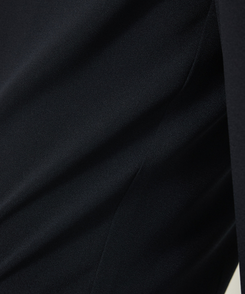 abahouse mavie（アバハウスマヴィ）の「【エニデイカセット・サマー 】ジョーゼットストレートパンツ（その他パンツ・レディース・ブラック/ダークネイビー・40/38/36）」の10枚目の写真