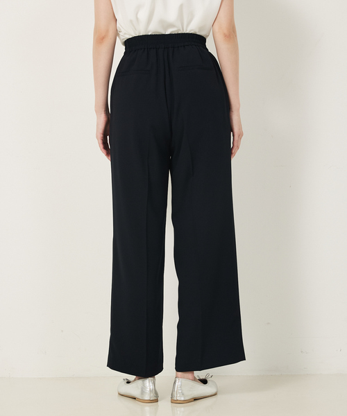 abahouse mavie（アバハウスマヴィ）の「【エニデイカセット・サマー 】ジョーゼットストレートパンツ（その他パンツ・レディース・ブラック/ダークネイビー・40/38/36）」の20枚目の写真