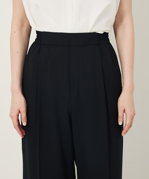 セール】【エニデイカセット・サマー 】ジョーゼットストレートパンツ