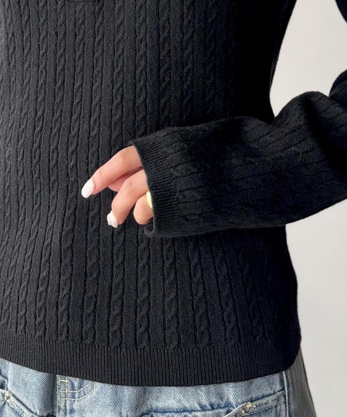 田中期 90s AD1998 archive ヘンリーネックウールニット 黒 田中期 90s AD1998 archive ヘンリーネックウールニット 黒 - メルカリ