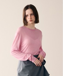 Marilyn Moon | 16G sheer wool knit(ニット/セーター)