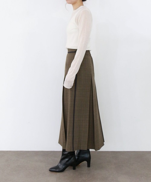 Marilyn Moon(マリリンムーン)の「16G sheer wool knit(ニット/セーター・レディース・ブラック/グレー/オフホワイト/ピンク・FREE)」の19枚目の写真