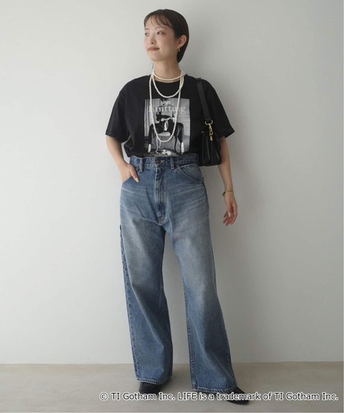 GOOD ROCK SPEED（グッドロックスピード）の「《追加5》GOOD ROCK SPEED SLOBE別注 LIFE PC PHOTO TEE1（Tシャツ/カットソー・レディース・ブラック/ホワイト・FREE）」の3枚目の写真