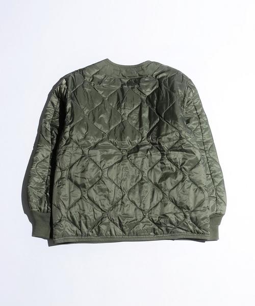 Alpha Industries（アルファインダストリーズ）の「＜ALPHA INDUSTRIES＞ ALS-LINER/アウター ◆（ミリタリージャケット・メンズ・ブラック/オリーブ・LARGE/MEDIUM）」の3枚目の写真