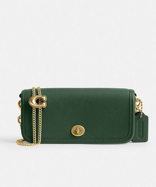【COACHブティック】 Dinky バッグ 14 / チェーンストラップ付き Coach Dinky Bag 14, B4/Chalk: Handbags: Amazon.com