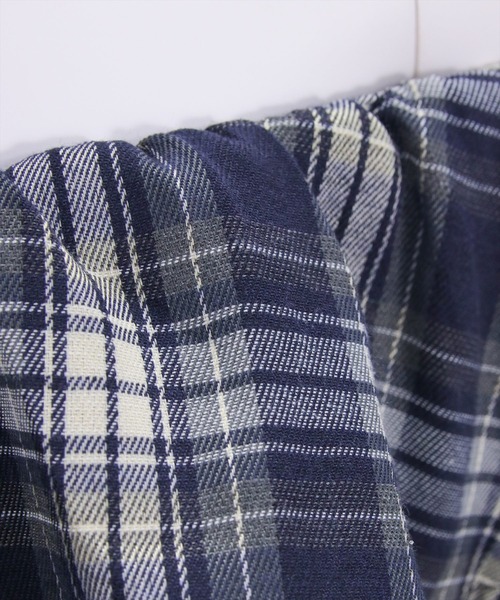 clear（クリア）の「チェック柄オフショル半袖ブラウス［大人 カジュアル］≪SS新作≫（シャツ/ブラウス・レディース・レッド/ネイビー/ブラウン・F）」の15枚目の写真