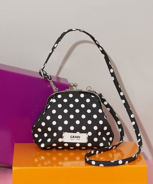 昭和レトロ キャラクター ❤︎ジェニー❤︎ がま口 ミニバッグ ヴィンテージ レア セール】【GRAIN/グレイン】アソート柄がま口ショルダーバック