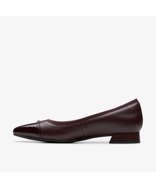 Clarks(クラークス)の「Natalyn Dusk / ナタリンダスク(メルローレザー)(パンプス・レディース・ワインレッド・UK6/UK5.5/UK5/UK4.5/UK4/UK3.5/UK3)」の2枚目の写真