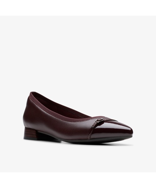 Clarks(クラークス)の「Natalyn Dusk / ナタリンダスク(メルローレザー)(パンプス・レディース・ワインレッド・UK6/UK5.5/UK5/UK4.5/UK4/UK3.5/UK3)」の4枚目の写真