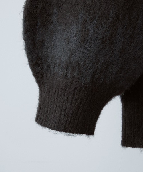 VELNUS(ベルナス)の「【VELNUS】Abstract Loose Shaggy Design Cardigan/アブストラクトルーズシャギーデザインカーディガン(カーディガン/ボレロ・メンズ・チャコールグレー/レッド/ブルー・L/M/S)」の7枚目の写真