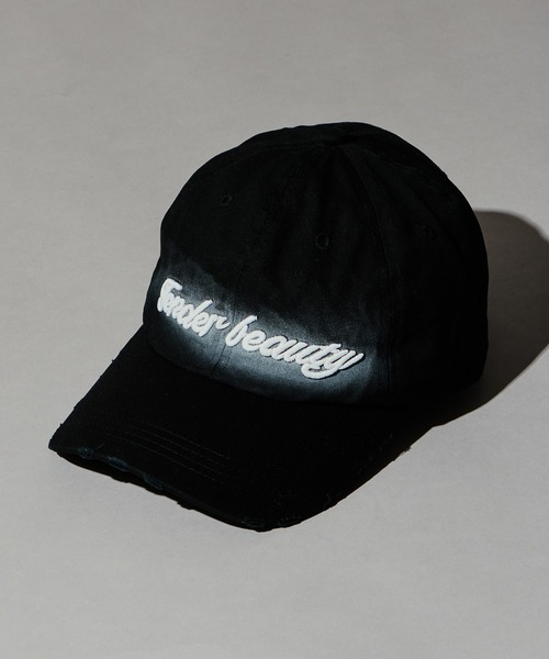 BLANK　（ブランク）の「Gender Beauty Embroidered Cap / ジェンダービューティー刺繍キャップ（キャップ・レディース・ブラック/グリーン系カモフラージュ/ホワイト/カモフラージュ・FREE）」の12枚目の写真
