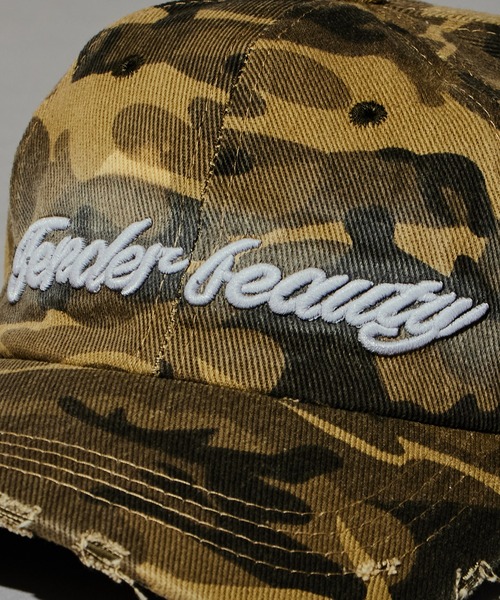 BLANK　（ブランク）の「Gender Beauty Embroidered Cap / ジェンダービューティー刺繍キャップ（キャップ・レディース・ブラック/グリーン系カモフラージュ/ホワイト/カモフラージュ・FREE）」の17枚目の写真