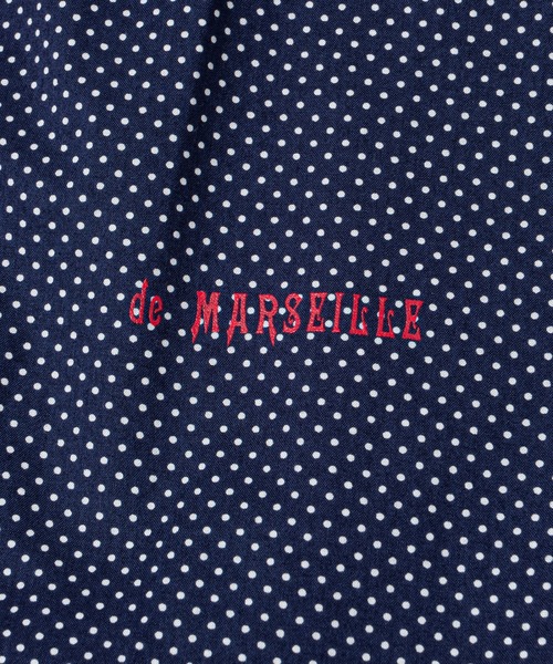 LA MARINE FRANCAISE（マリン フランセーズ）の「ドット et ブルーエンブロイダリーシャツ（シャツ/ブラウス・レディース・ブルー/サックスブルー/ホワイト/ネイビー・FREE）」の7枚目の写真