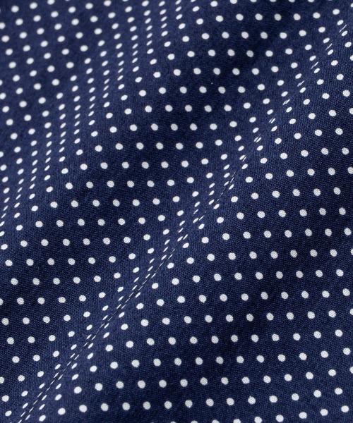 LA MARINE FRANCAISE（マリン フランセーズ）の「ドット et ブルーエンブロイダリーシャツ（シャツ/ブラウス・レディース・ブルー/サックスブルー/ホワイト/ネイビー・FREE）」の8枚目の写真