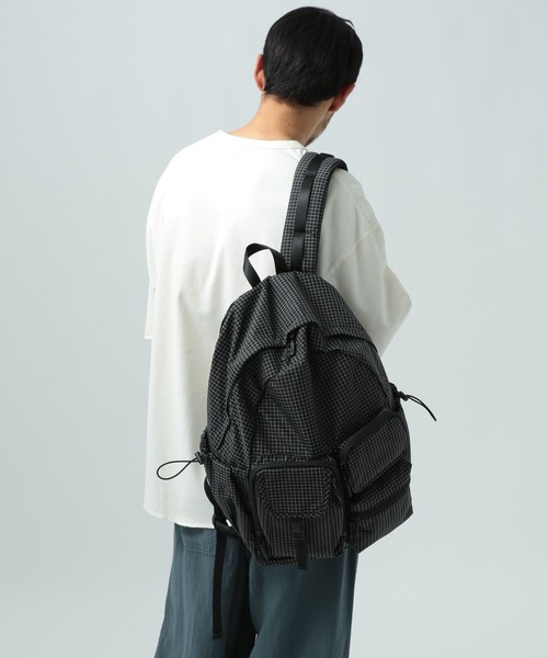BAYFLOW（ベイフロー）の「【BUDDIES Dept.】マルチポケットバックパック（バックパック/リュック・メンズ・ブラック系その他/ブラック・FREE）」の2枚目の写真