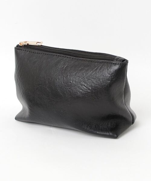 Libra Cue（リブラ キュー）の「ワンハンドルオーバルトート(ポーチ付き)（ショルダーバッグ・レディース・アイボリー/ブラック/ブラウン・FREE）」の13枚目の写真