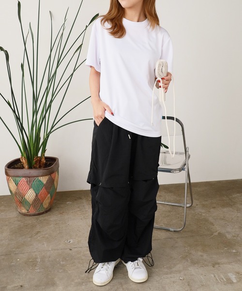 LIFEMAX(ライフマックス)の「LIFEMAX/ライフマックス 4.6オンス Tシャツ 冷感半袖無地Tシャツ メンズ 秋物 秋服 2026年秋冬(Tシャツ/カットソー・メンズ・ネイビー/ホワイト/ブラック・XS/S/M/L/XL)」の11枚目の写真