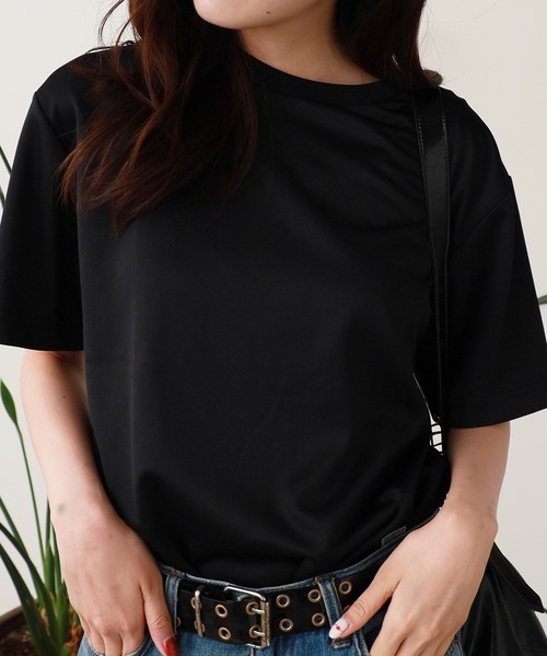 LIFEMAX(ライフマックス)の「LIFEMAX/ライフマックス 4.6オンス Tシャツ 冷感半袖無地Tシャツ メンズ 秋物 秋服 2026年秋冬(Tシャツ/カットソー・メンズ・ネイビー/ホワイト/ブラック・XS/S/M/L/XL)」の18枚目の写真