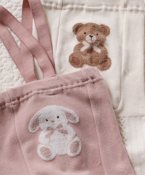 apres les cours（アプレレクール）の「アニマルおしりモチーフレギンス&ソックスセット（その他ベビーウェア・キッズ・ピンク/アイボリー・80）」の16枚目の写真