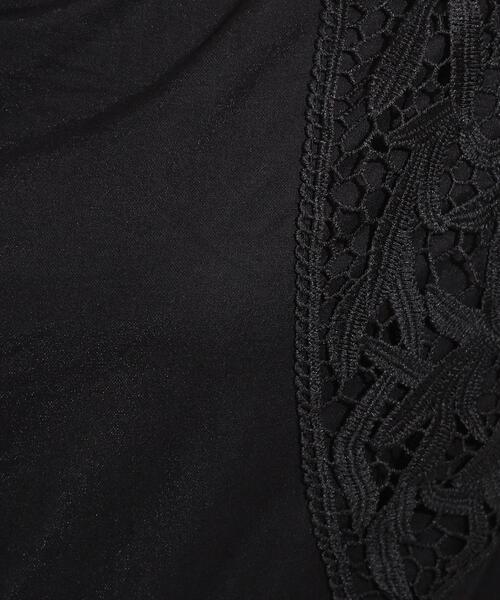 SHOO・LA・RUE(シューラルー)の「【S-LL】上品華やか お袖レースチュニックトップス(チュニック・レディース・チャコールグレー/ブラック/モスグリーン・04/03/02/01)」の16枚目の写真