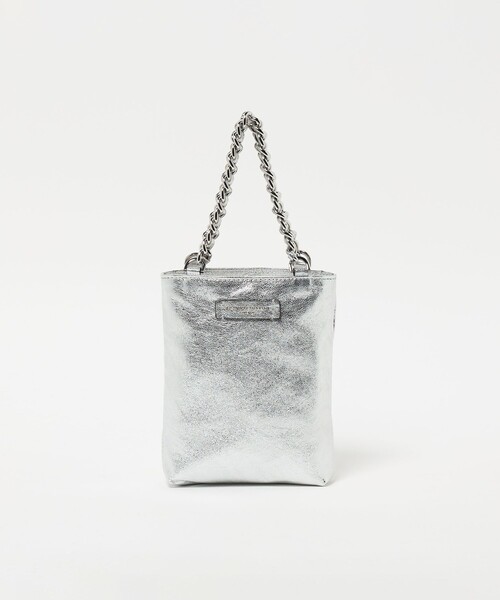 GIANNI CHIARINI ショルダーバッグ シルバー GIANNI CHIARINI（ジャンニ キアリーニ）｜ショルダーバッグ