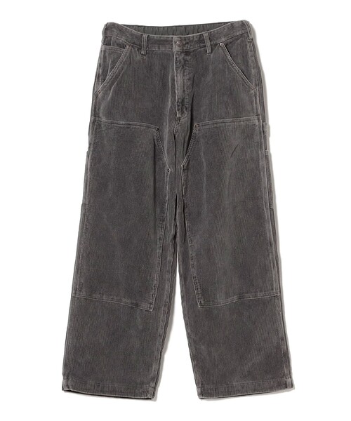 BEAMS（ビームス）の「ワイドストレート ダブル二ー コーデュロイ ワークパンツ（その他パンツ・メンズ・チャコールグレー/ブラウン・S/XL/L/M）」の4枚目の写真