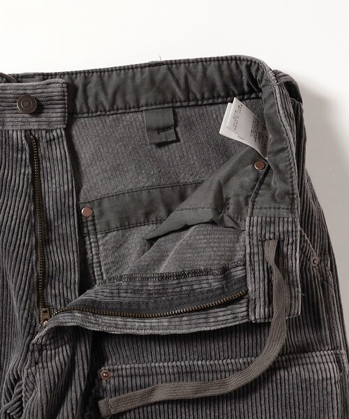 BEAMS（ビームス）の「ワイドストレート ダブル二ー コーデュロイ ワークパンツ（その他パンツ・メンズ・チャコールグレー/ブラウン・S/XL/L/M）」の6枚目の写真