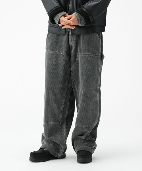 BEAMS（ビームス）の「ワイドストレート ダブル二ー コーデュロイ ワークパンツ（その他パンツ・メンズ・チャコールグレー/ブラウン・S/XL/L/M）」の12枚目の写真