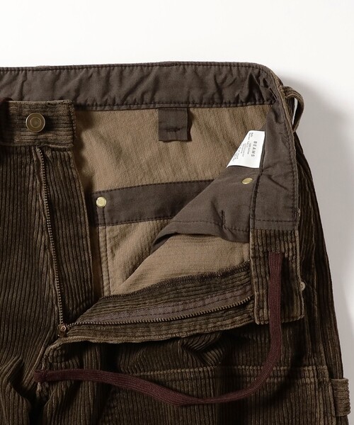 BEAMS（ビームス）の「ワイドストレート ダブル二ー コーデュロイ ワークパンツ（その他パンツ・メンズ・チャコールグレー/ブラウン・S/XL/L/M）」の15枚目の写真