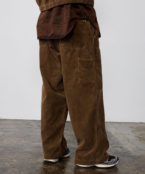 BEAMS（ビームス）の「ワイドストレート ダブル二ー コーデュロイ ワークパンツ（その他パンツ・メンズ・チャコールグレー/ブラウン・S/XL/L/M）」の20枚目の写真