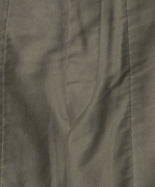 SCYE BASICS(サイベーシックス)の「<SCYE BASICS>Moleskin Cropped Wide Leg Trousers/モールスキン ワイパンツ(チノパンツ・メンズ・グレー系・40/38)」の7枚目の写真