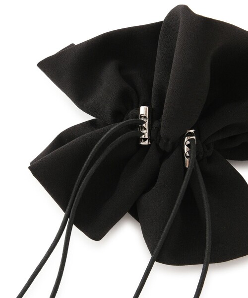 VIS（ビス）の「ドロストシュシュ（シュシュ・レディース・ブラウン系その他3/ブラック・FREE）」の4枚目の写真