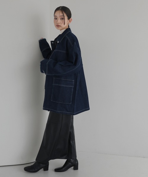 LELILL デニム カバーオール デニムカバーオール【L JEANS】 | Leilian (Women