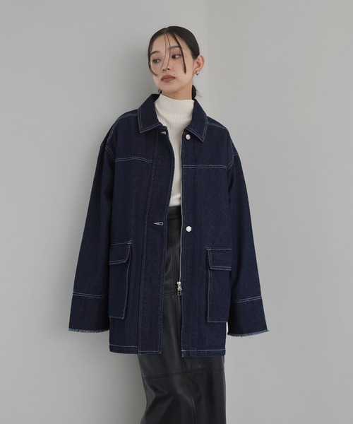 新品 ストラ Stola. デニム カバーオール デニム ジャケット コート 商品一覧｜Stola.（ストラ）公式通販サイト