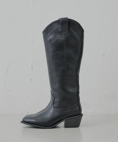 Chico（チコ）の「ロングウエスタンブーツ（ブーツ・レディース・ブラック/ブラウン系その他3/ベージュ系その他3・SMALL/LARGE/MEDIUM）」の8枚目の写真