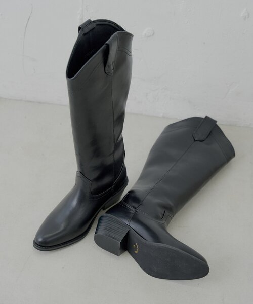 Chico（チコ）の「ロングウエスタンブーツ（ブーツ・レディース・ブラック/ブラウン系その他3/ベージュ系その他3・SMALL/LARGE/MEDIUM）」の10枚目の写真