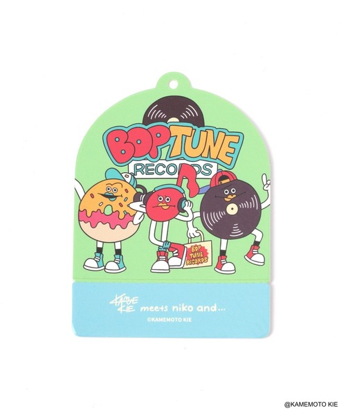 niko and...(ニコアンド)の「【BOP TUNE RECORDS】カードケース(カードケース・レディース・ブルー/オレンジ・0)」の16枚目の写真