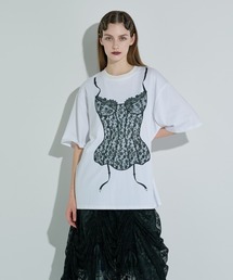 ANNA SUI NYC | ランジェリープリントBIG Tシャツ(Tシャツ/カットソー)